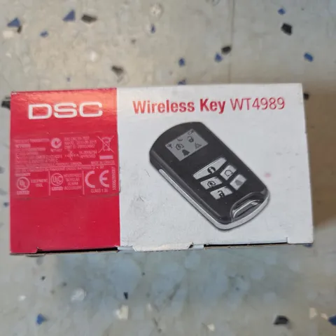 DSC WT4989 2-Way Wireless Key Fob NEW