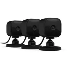 Blink Mini Indoor Security Camera 3‑Pack with Motion Detection and Alexa MINI3PK