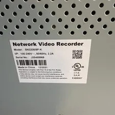 ENS Network Video Recorder ￼SN3208/8P-K