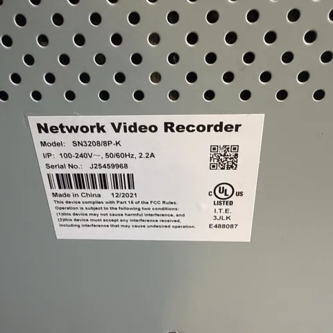 ENS Network Video Recorder ￼SN3208/8P-K