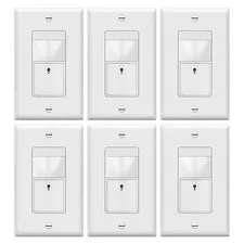 TOPGREENER PIR Motion Sensor Light Switch, Occupancy & Vacancy Motion Sensor Swi