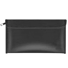 Fireproof Money Bag, Waterproof Cash Organizer for Documents and Valuables
