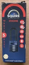 Squire CP50/2.5 4-Wheel Combination Padlock with Extra Long Shackle - USA SELLER