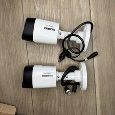 Lorex LBV2521-C White 1080p-HD Indoor & Outdoor Bullet Camera Lot Of 6