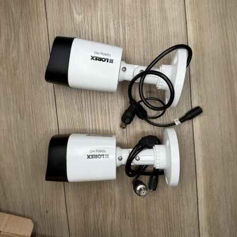 Lorex LBV2521-C White 1080p-HD Indoor & Outdoor Bullet Camera Lot Of 6