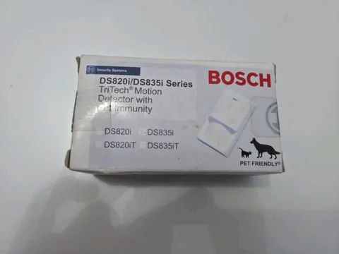 Bosch DS820i/DS835i TriTech Motion Detector Indoor Pet Friendly