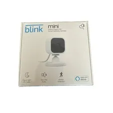 Blink Mini Indoor Plug-In Live HD Smart Security Camera (New in Box)