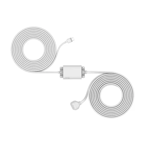 GENUINE Ring Camera Power Adapter Cord 5F27E9 Indoor/Outdoor USB-C - WHITE