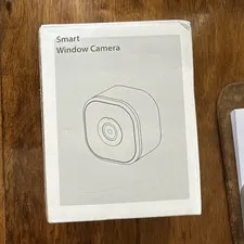 Smart Window Camera 1080p Wi-Fi Indoor Full-Color Night Vision Motion Cloud