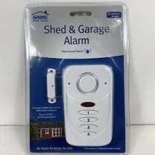 Sabre Shed and Garage Alarm 120dB Siren Sound Standalone Alarm