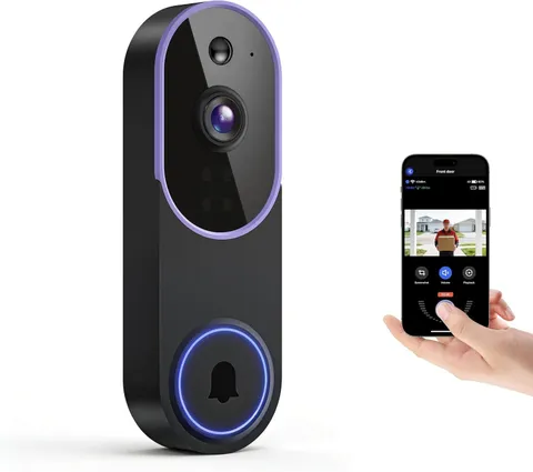 Video Doorbell 1080p HD Camera WI-FI Night Vision Motion Detection Wireless