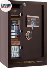 3.47 Cuft Large Heavy Duty Safe Box, Digital Security Home Safe with Combination