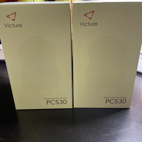 Victure PC530 Wireless Security Cameras (2) New In Boxes