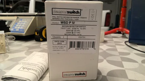 Sensorswitch Motion Detector Switch: WSD P IV *FREE SHIPPING*