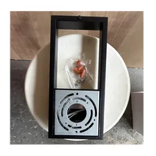 WS-W15912-BK Exterior Door Entry Intercom Mounting Frame Box, Black