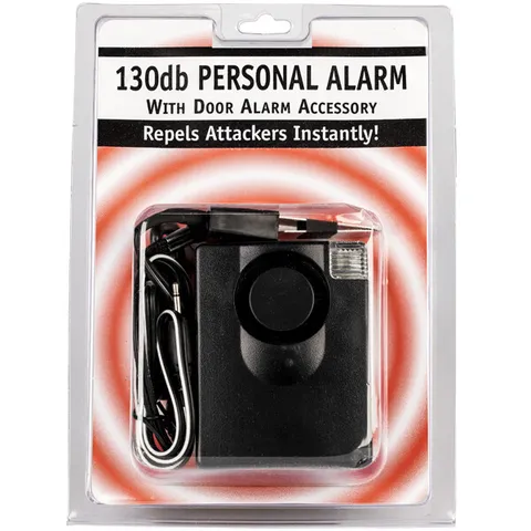 PERSONAL ATTACK &  HOME ALARM 130 db SAFETY DEFENSE 3 in 1 PAL 