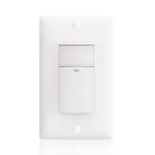 Motion Sensor Light Switch, PIR Motion Detection Wall Switch with Adjustable ...