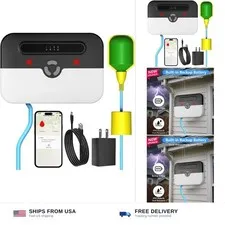 Sump Pump Alarm,Smart WiFi High/Low Water Level Alarm with Backup Battery, Fr...