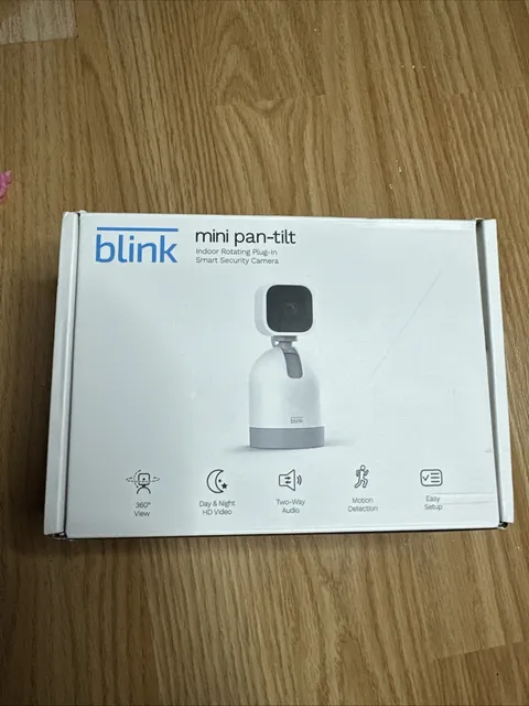 Blink Mini Pan-Tilt Camera - White