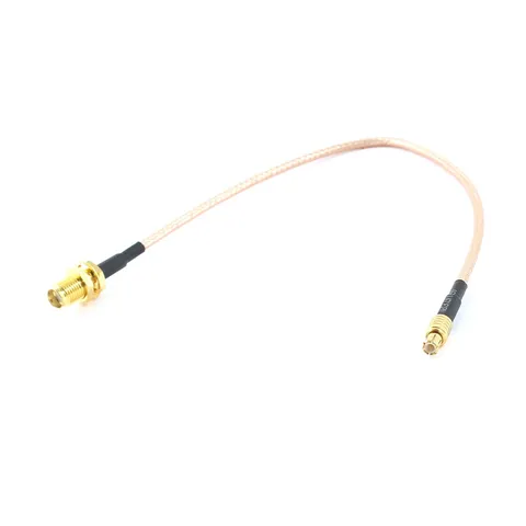 RF Jumper Cable Female RP-SMA Jack to MCX Male Pigtail Cable RG316 23cm