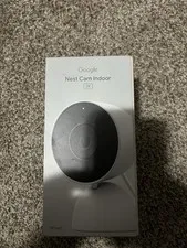 Google Nest Cam Indoor Wired 2K IP Security Camera, White, HDR, Wi‑Fi