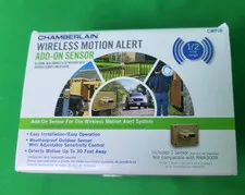Chamberlain Wireless Motion Alert Add-on Sensor x2 (see photos)