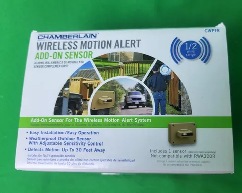 Chamberlain Wireless Motion Alert Add-on Sensor x2 (see photos)