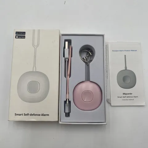 BBguarder Smart Self-defense Pendant Alarm Emergency Self Defense PINK
