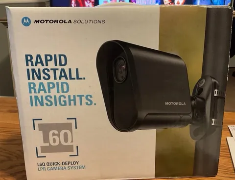 Motorola L6Q Quick-Deploy LPR Camera System (VSQ-60-100) Please Read Description