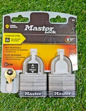 **NEW**  Master Lock 5SST 2 Pack - Same Key Both Locks (P65690)