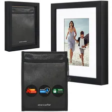 Americanflat 11X14 Picture Frame Shatter-Resistant Glass - Use As 8X10 Frame
