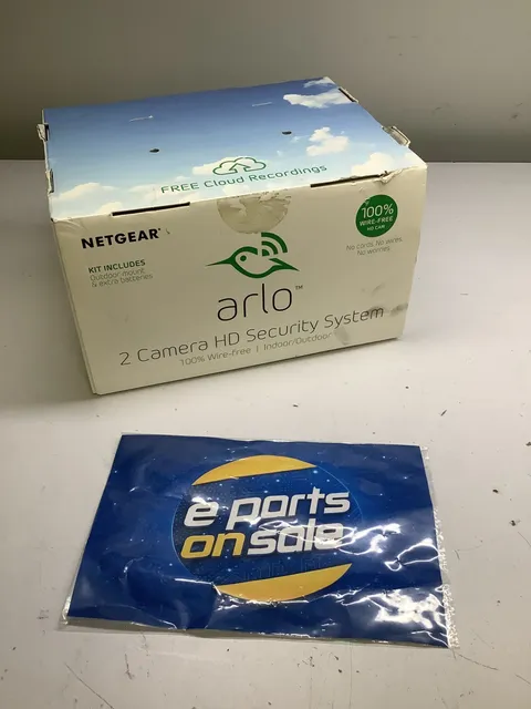 NETGEAR Arlo VMS3230C-100NAS 2-Camera In/Outdoor HD Security Camera RD-U4C