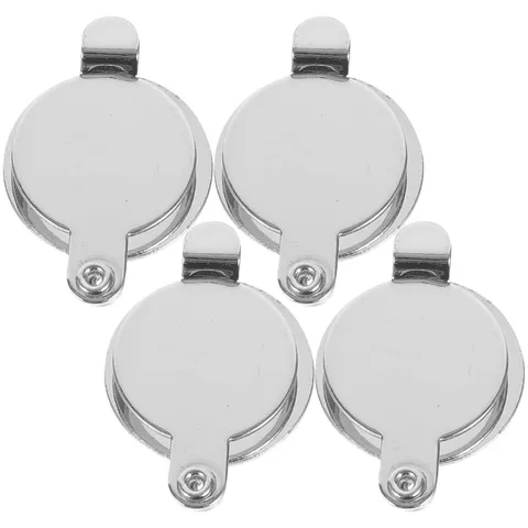 Door Peephole Covers 4-Pack 0.63 Inch Privacy Lid for Apartment Door Viewer A...