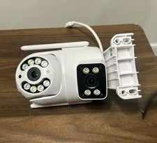 Outdoor 1080p Wi‑Fi IP Surveillance Camera Night Vision w/ Mounting Bracket