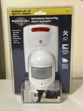 Wireless Security Driveway Alert System 400ft Range Bunker Hill Brand NEW Sealed