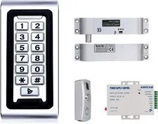 Door Access Control System, Zinc Alloy Password Keypad + Electric Lock + Power S