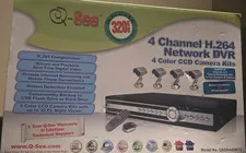 Q-See 4CH DVR 320GB H.264 w/ 4 Cameras QSDR44DRTC