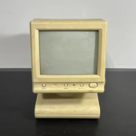 Vintage CMS244 Monitor CRT TV 5.5" Retro Gaming UNTESTED
