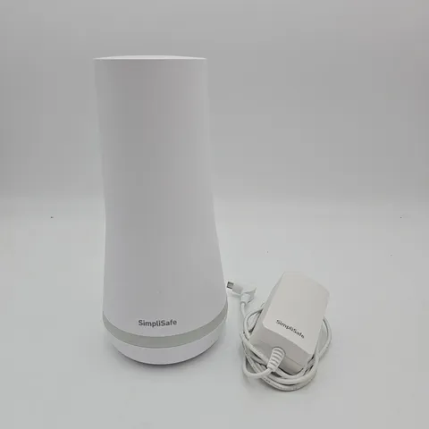 Simplisafe SSBS3 Home Security Base Station White w/Power Supply
