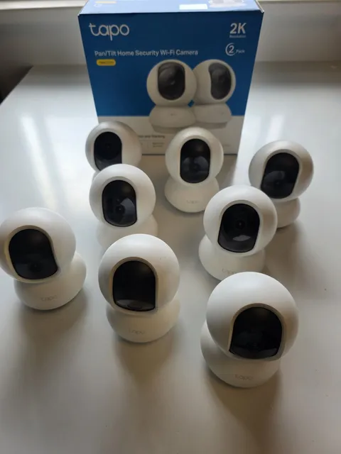 TP-Link Tapo C210 2K Pan Tilt Home Security WiFi Camera Smart Baby Monitor
