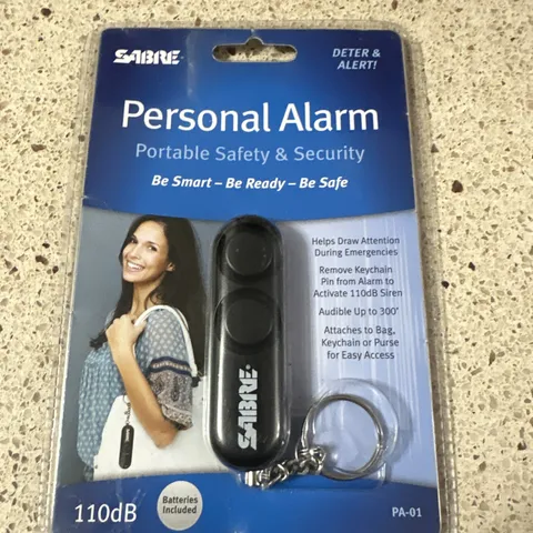 Sabre Personal Alarm Portable Safety & Security, New In Package