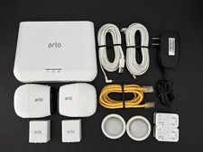 Arlo Pro 2-Camera Wireless Security Camera System Hub Batteries Chargers Mounts
