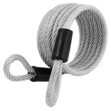 Master Lock 6mm x 1.8m Looped Self Coil Cable