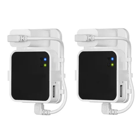 2x Outlet Wall Mount Fit For Blink Sync Module 2 Simple Mounting Bracket Holder