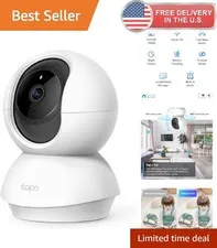 HD Indoor Security Camera - 1080P, 2-Way Audio, Night Vision, Cloud & SD Storage