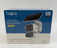 TP-Link Tapo C645D 2K Dual Lens Solar Camera Pan Tilt 360 AI Tracking IP65