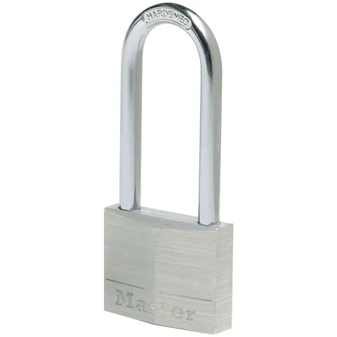 Master Lock 9150EURDLJ Aluminum Lock 50mm 5-Pin - 64mm Chain