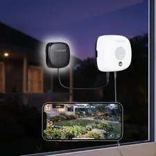 Window Camera Pro | 3MP 2K | 2.4Ghz & 5Ghz Wifi | Full-Color Night Vision with S