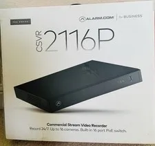 Alarm.com ADC-CSVR2116P-1x12TB 16-Channel Commercial Stream Video Recorder - New