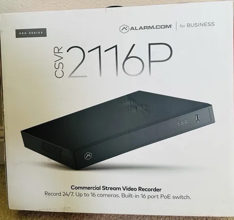 Alarm.com ADC-CSVR2116P-1x12TB 16-Channel Commercial Stream Video Recorder - New